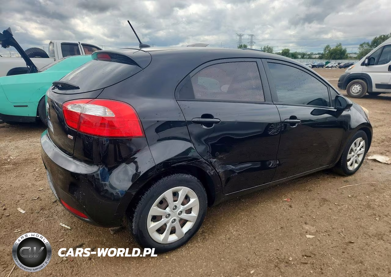 2014 Kia Rio Lx VIN:KNADM5A30E6323042 - 3