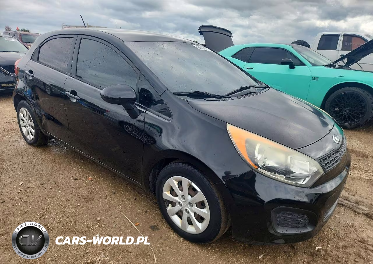 2014 Kia Rio Lx VIN:KNADM5A30E6323042 - 4