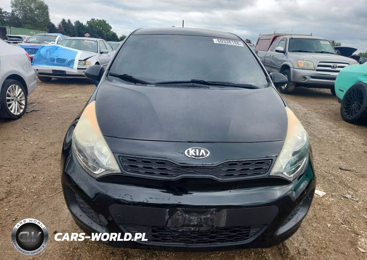 2014 Kia Rio Lx VIN:KNADM5A30E6323042 - 5