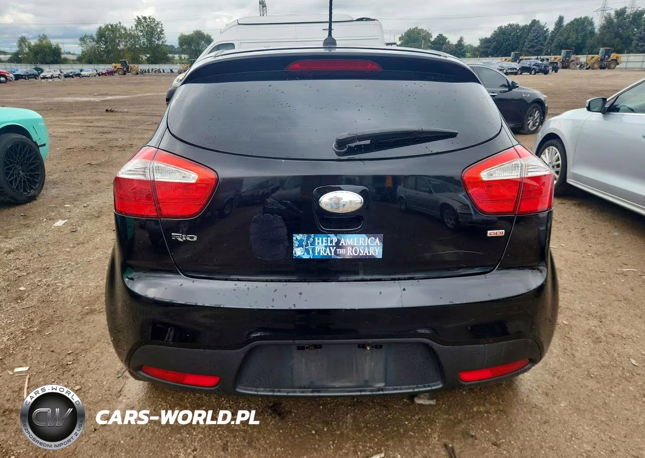 2014 Kia Rio Lx VIN:KNADM5A30E6323042 - 6