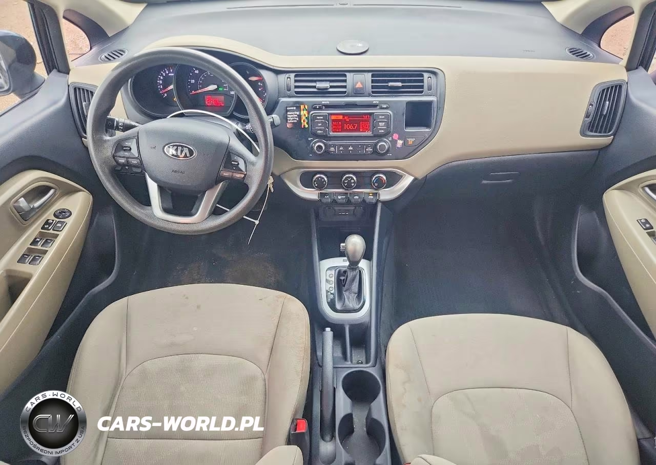 2014 Kia Rio Lx VIN:KNADM5A30E6323042 - 8