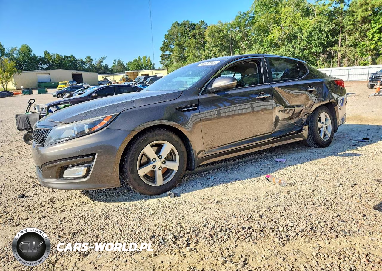 2014 Kia Optima Lx VIN:5XXGM4A7XEG284572 - 1