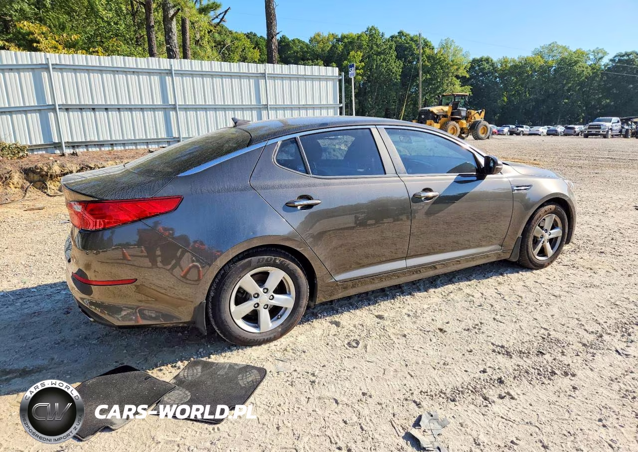 2014 Kia Optima Lx VIN:5XXGM4A7XEG284572 - 3