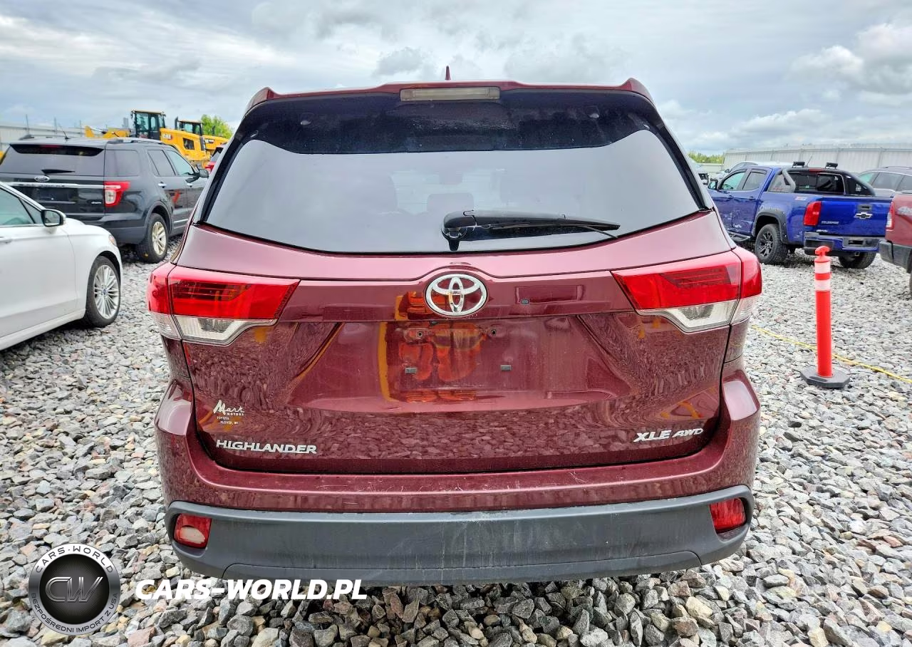 2017 Toyota Highlander Xle VIN:5TDJZRFH5HS425671 - 6