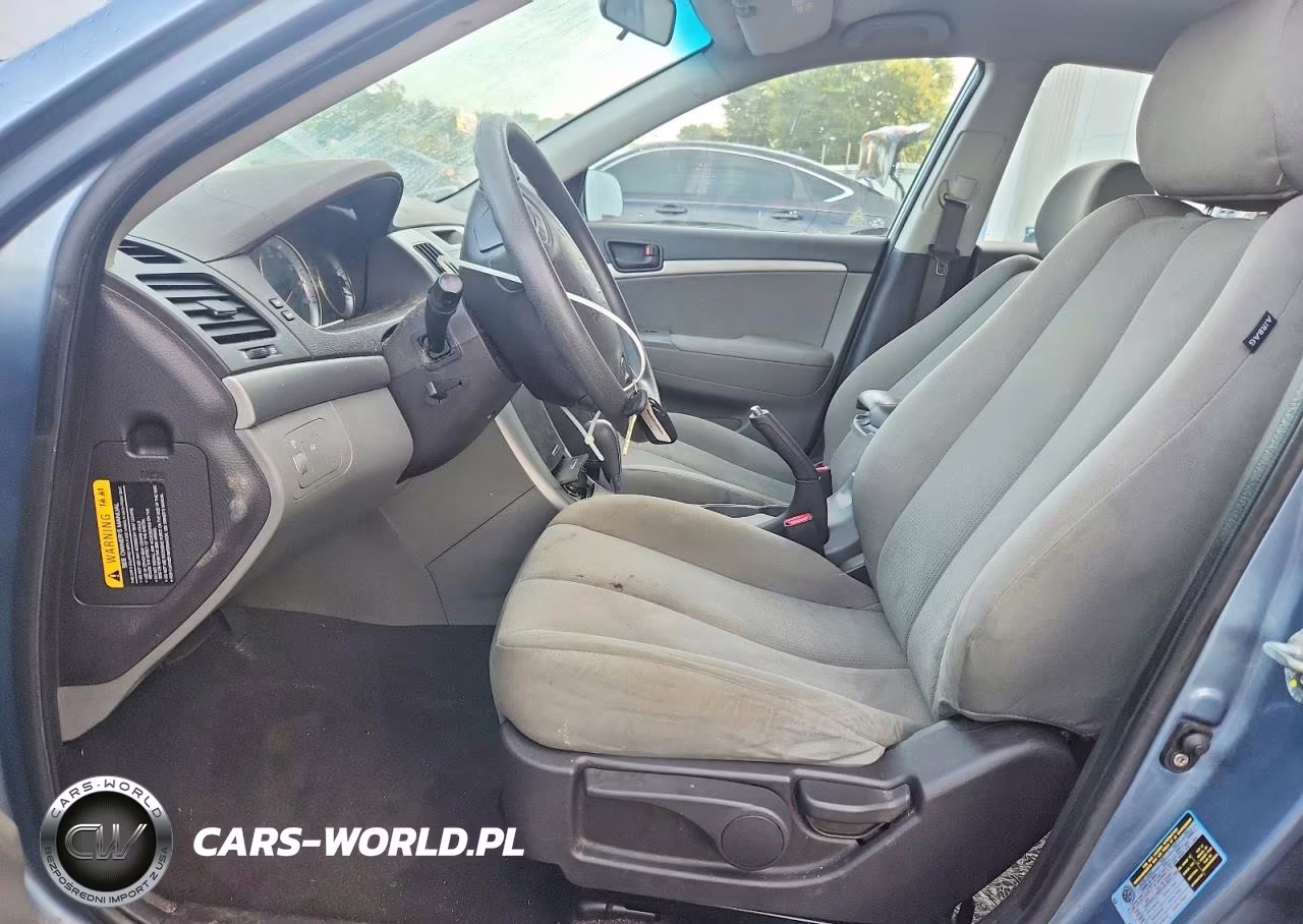 2009 Hyundai Sonata Gls VIN:5NPET46C99H512443 - 7