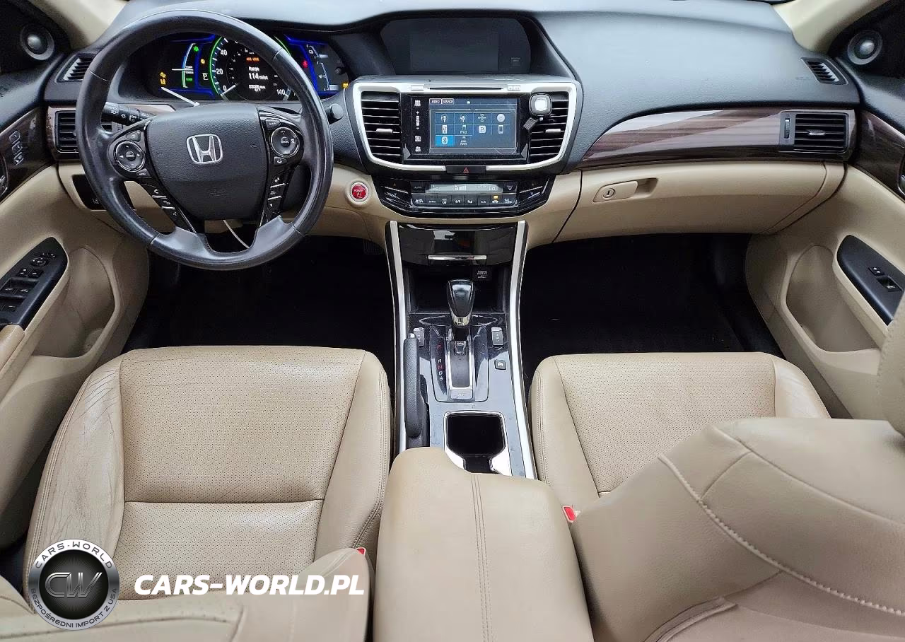 2017 Honda Accord Hybrid Exl VIN:JHMCR6F58HC014875 - 8