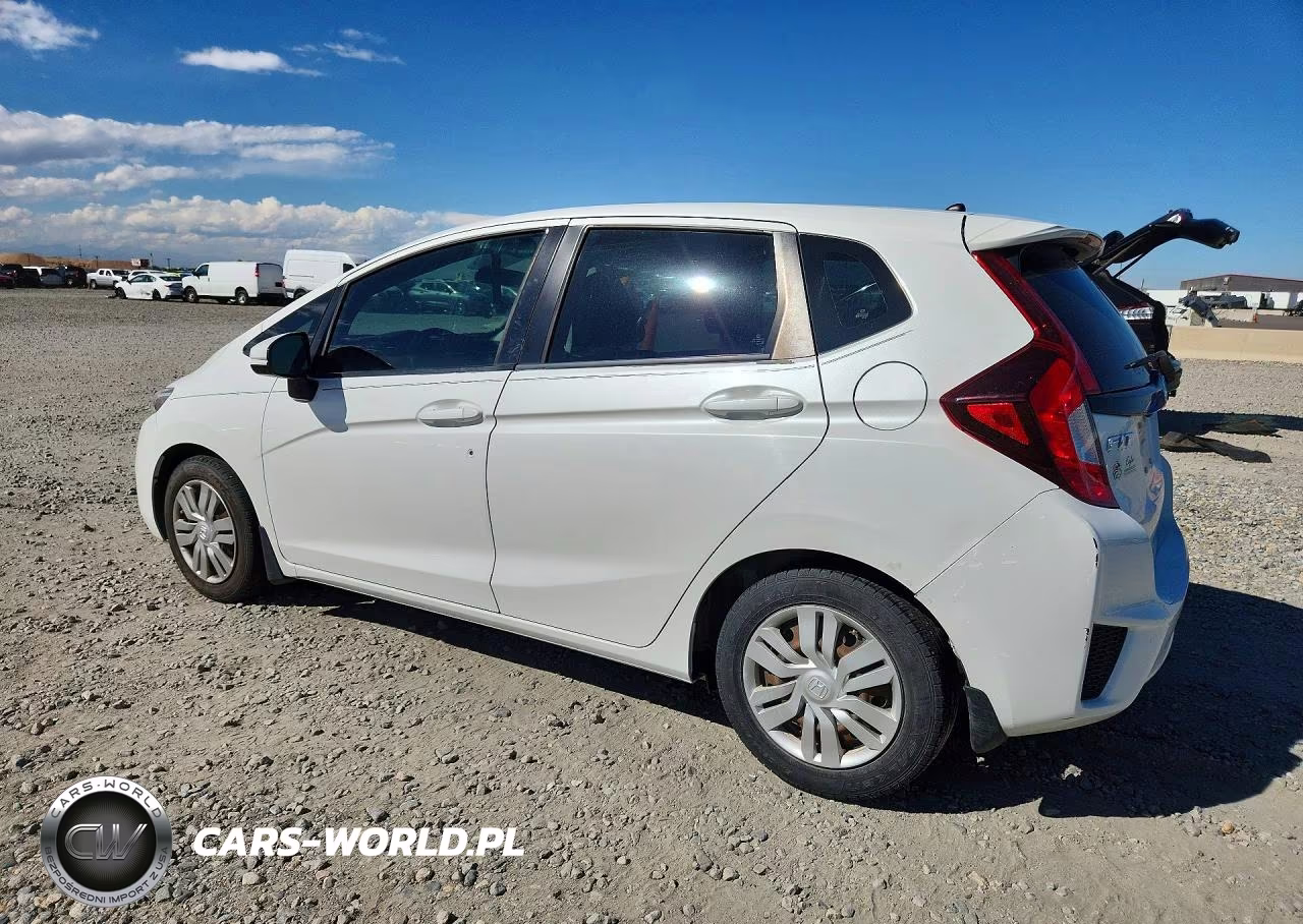 2015 Honda Fit Lx VIN:3HGGK5H58FM737265 - 2