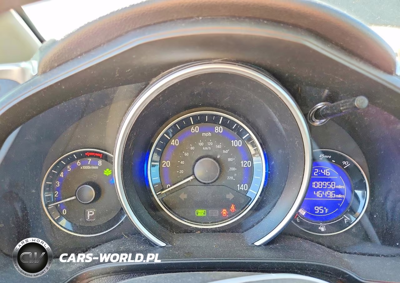 2015 Honda Fit Lx VIN:3HGGK5H58FM737265 - 9