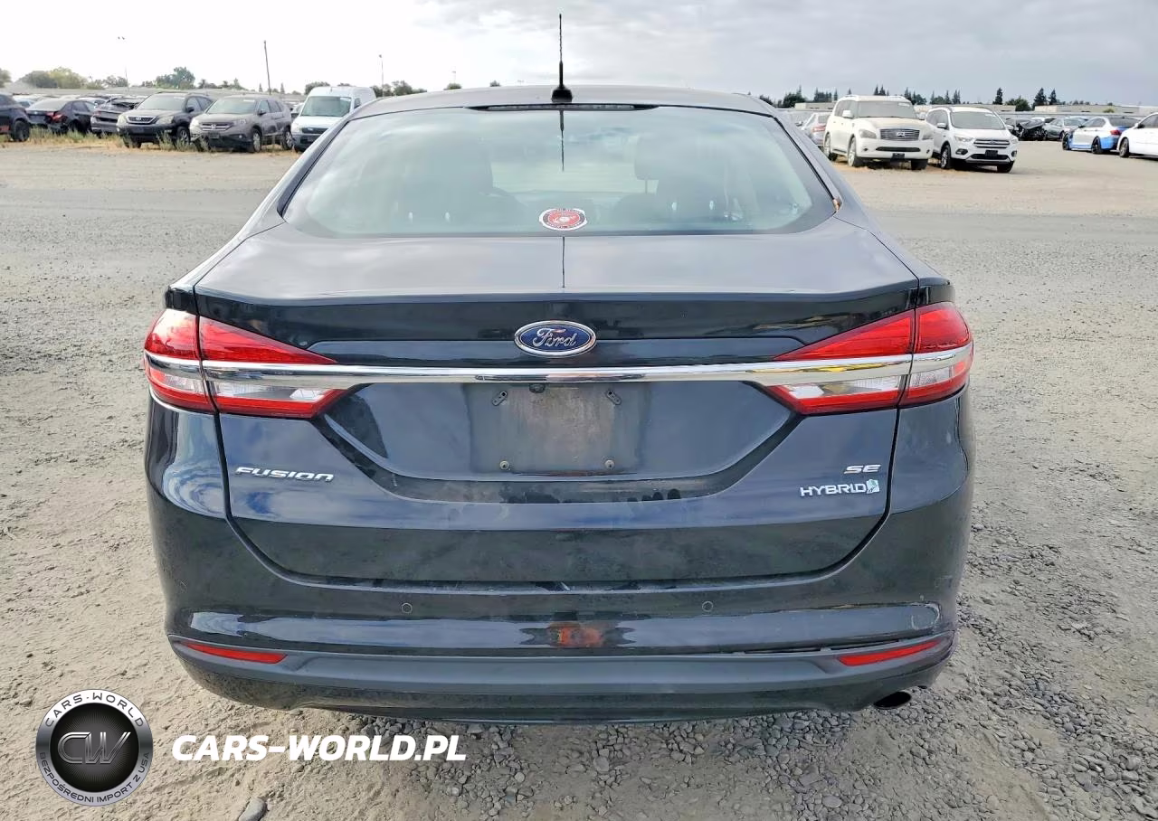 2017 Ford Fusion Se Hybrid VIN:3FA6P0LU0HR408861 - 6