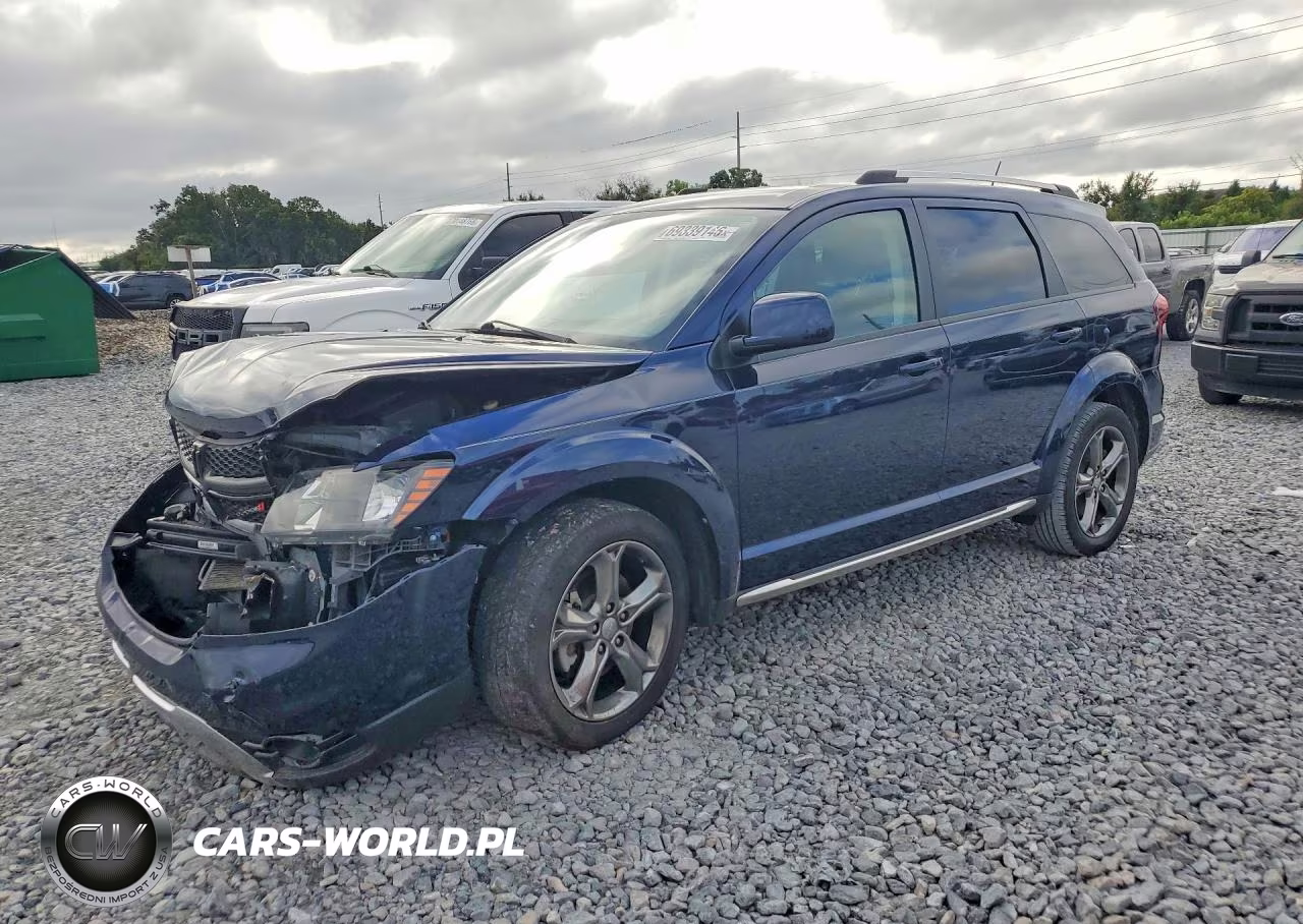 2017 Dodge Journey Crossroad VIN:3C4PDCGG5HT626035 - 1