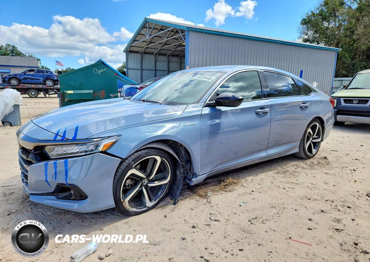 2022 Honda Accord Hybrid Sport VIN:1HGCV3F29NA009775 - 1