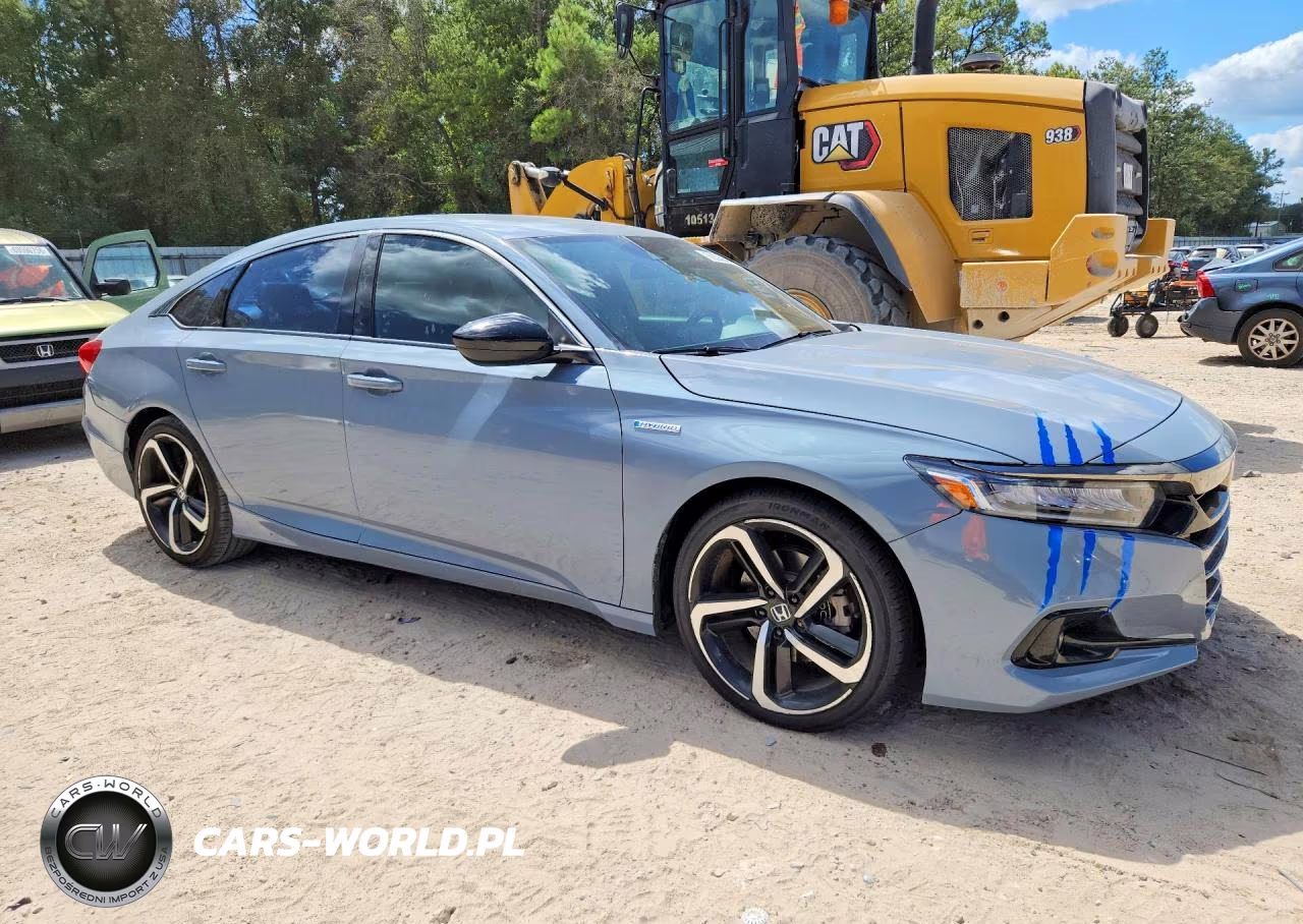 2022 Honda Accord Hybrid Sport VIN:1HGCV3F29NA009775 - 4