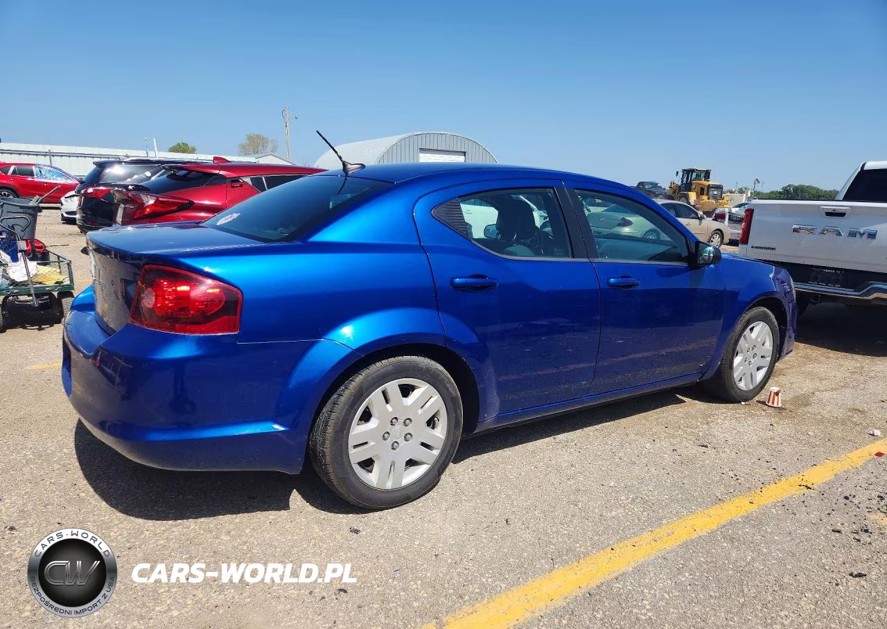 2014 Dodge Avenger Se VIN:1C3CDZABXEN155577 - 3