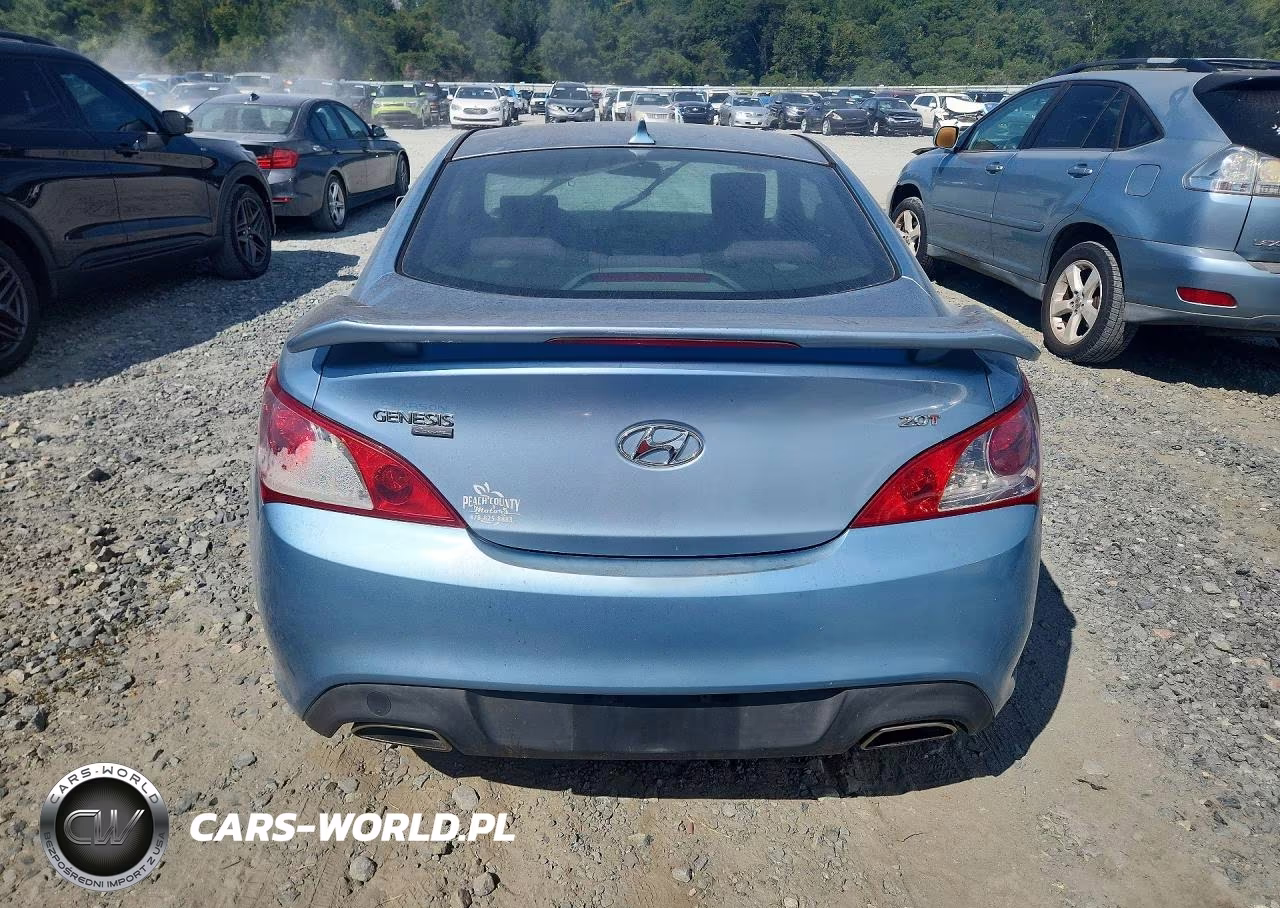 2010 Hyundai Genesis Coupe 2.0T VIN:KMHHT6KD6AU041929 - 6