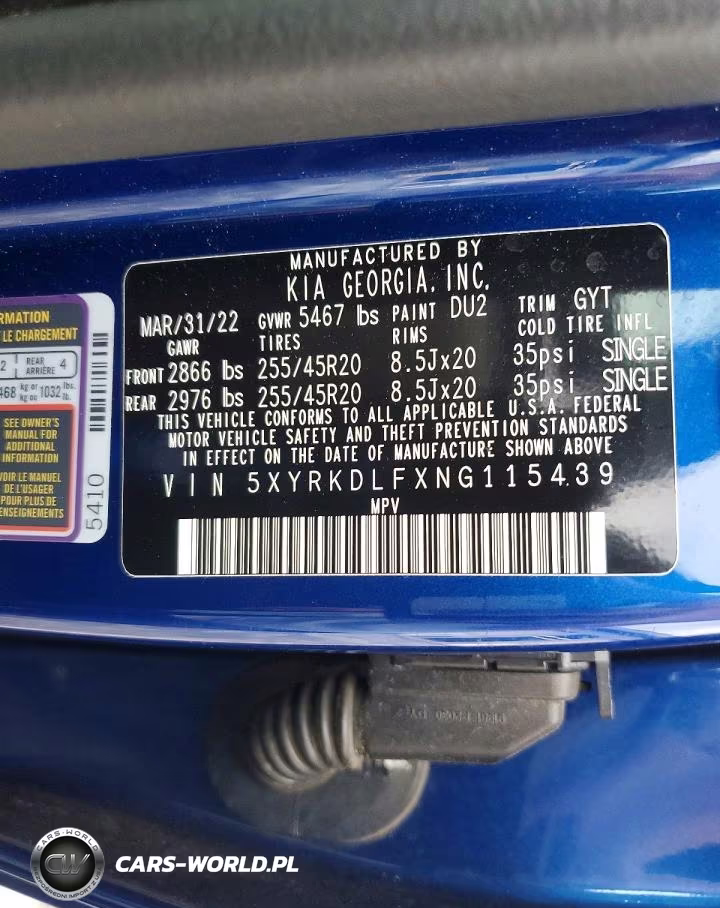 2022 Kia Sorento Sx VIN:5XYRKDLFXNG115439 - 14