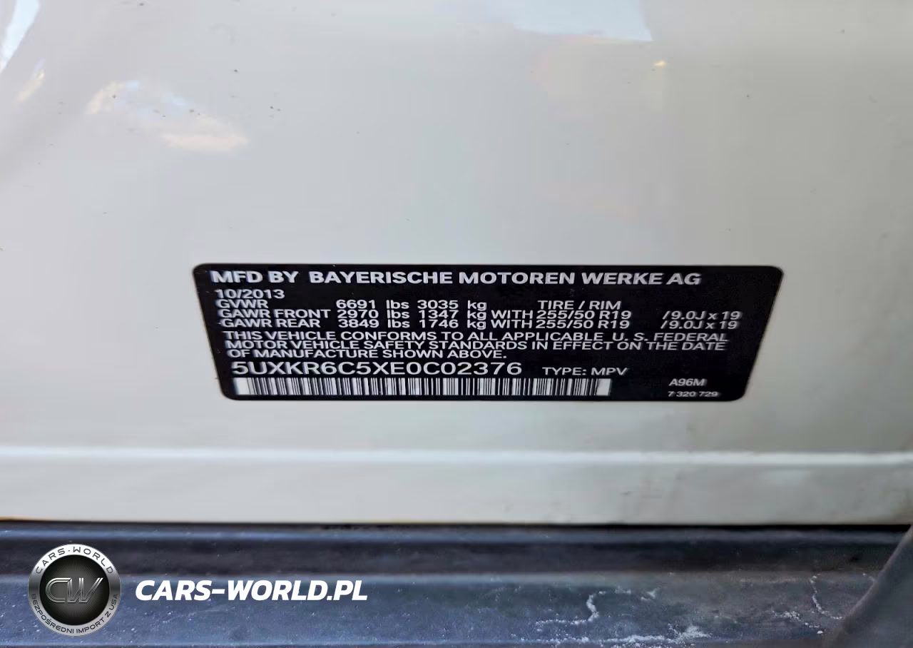 2014 BMW X5 xDrive50I VIN:5UXKR6C5XE0C02376 - 13