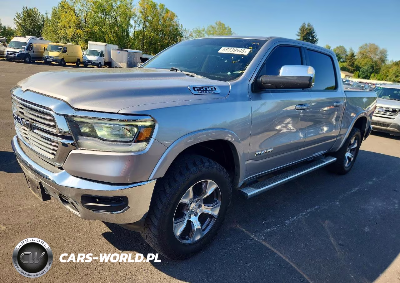 2019 Ram 1500 Laramie VIN:1C6SRFJT7KN517836 - 1