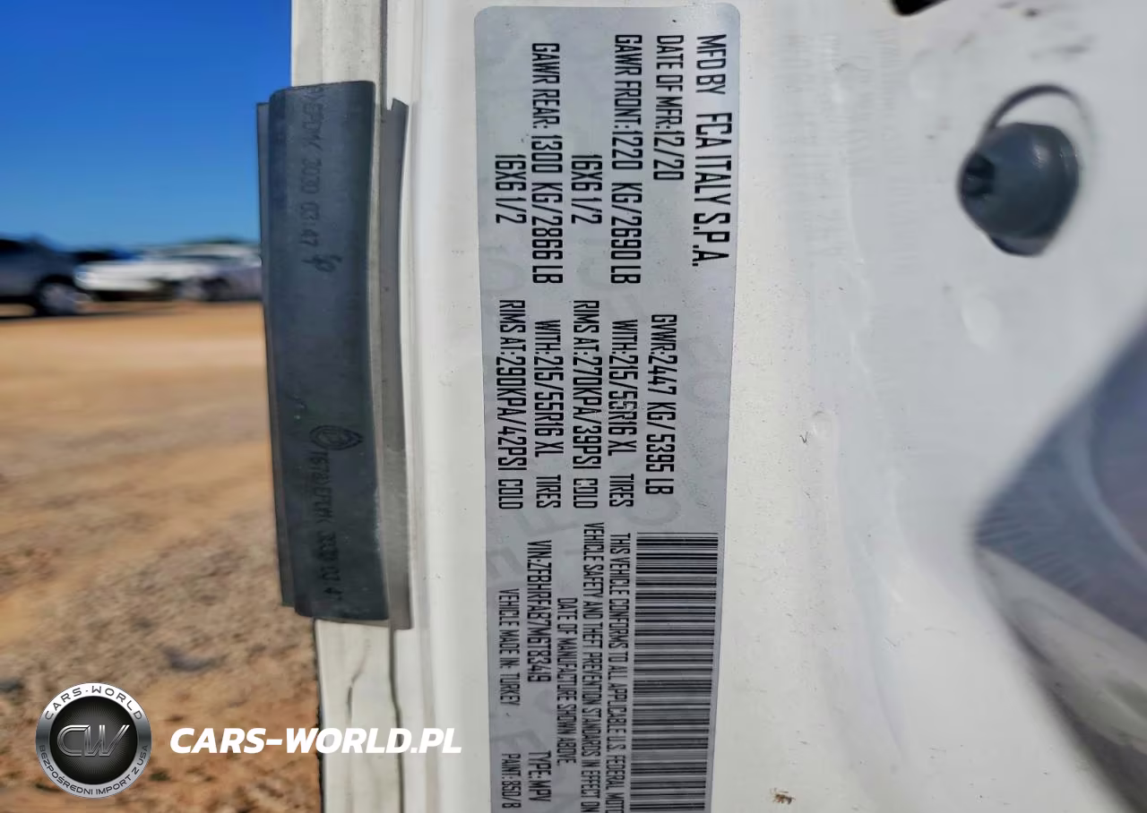 2021 Ram Promaster City VIN:ZFBHRFAB7M6T83419 - 13
