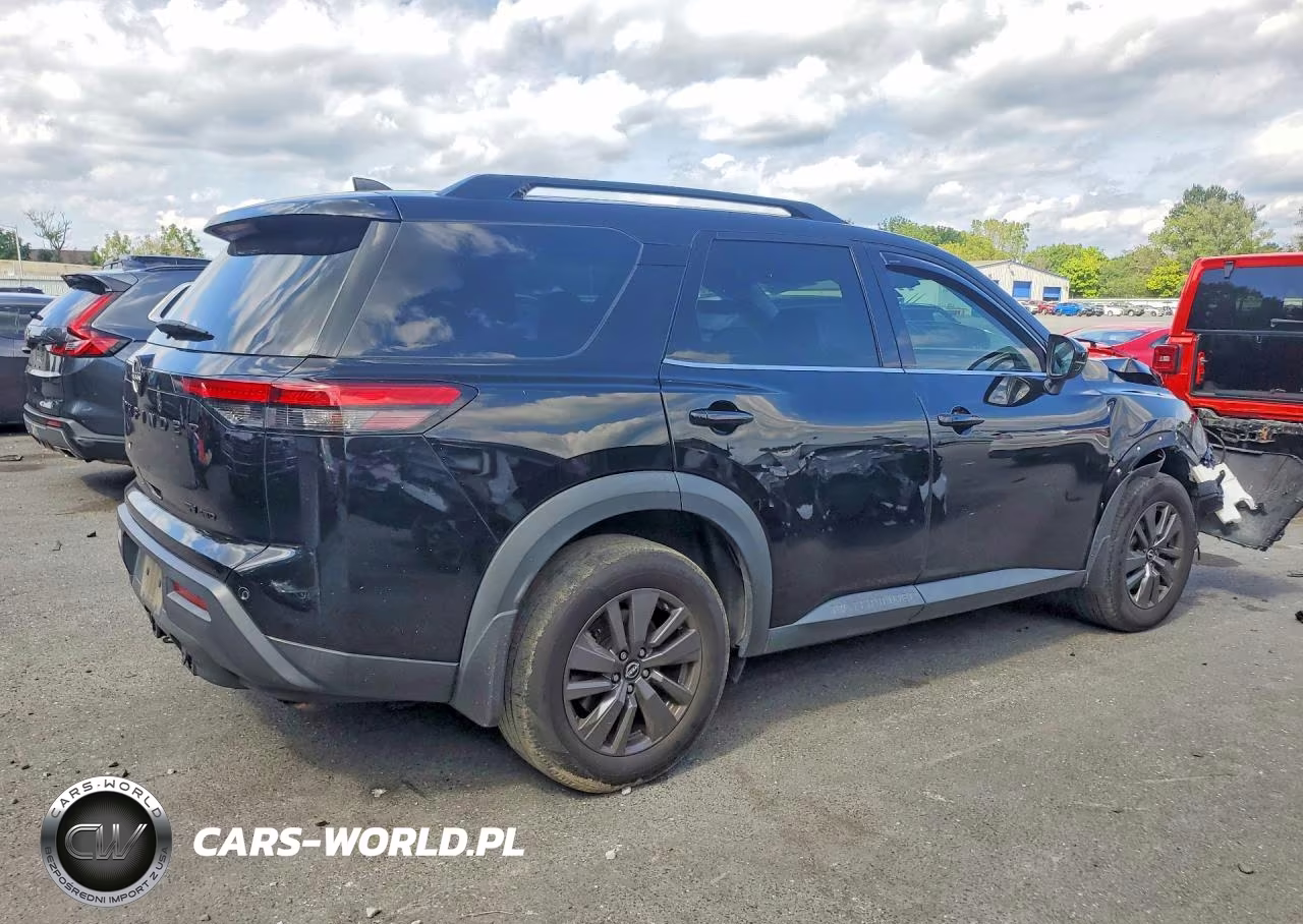 2022 Nissan Pathfinder Sv VIN:5N1DR3BD3NC220517 - 3