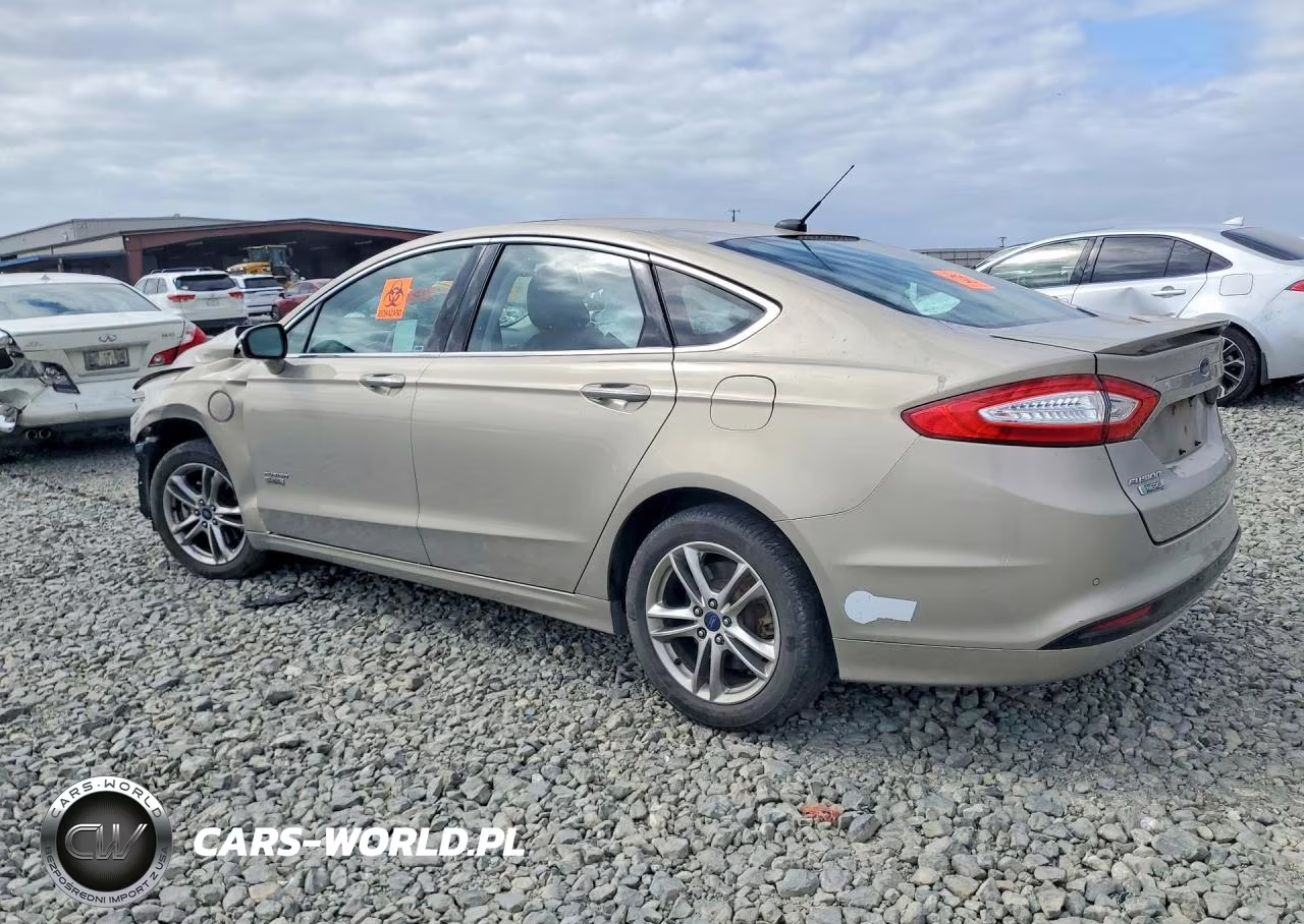 2015 Ford Fusion Titanium Phev VIN:3FA6P0SU9FR245951 - 2