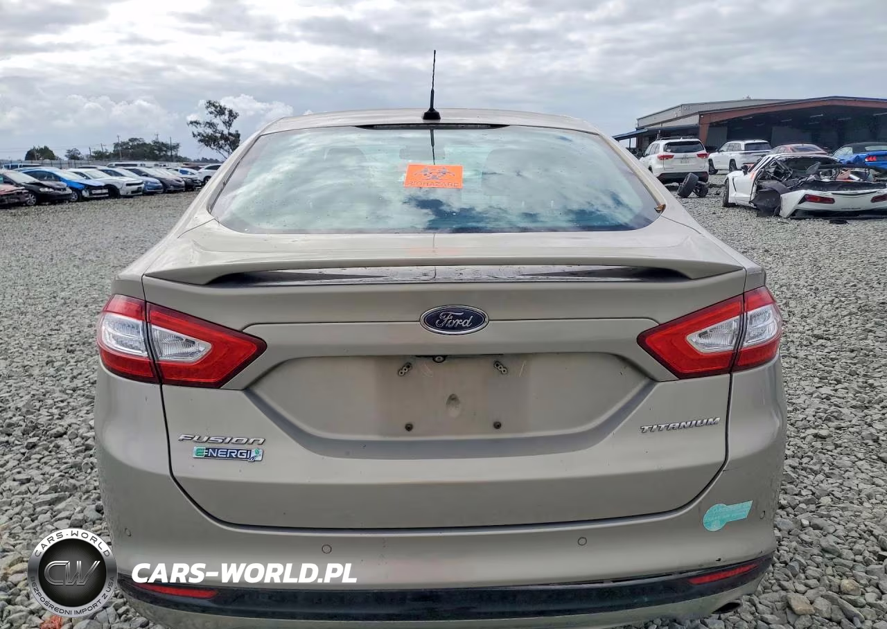 2015 Ford Fusion Titanium Phev VIN:3FA6P0SU9FR245951 - 6