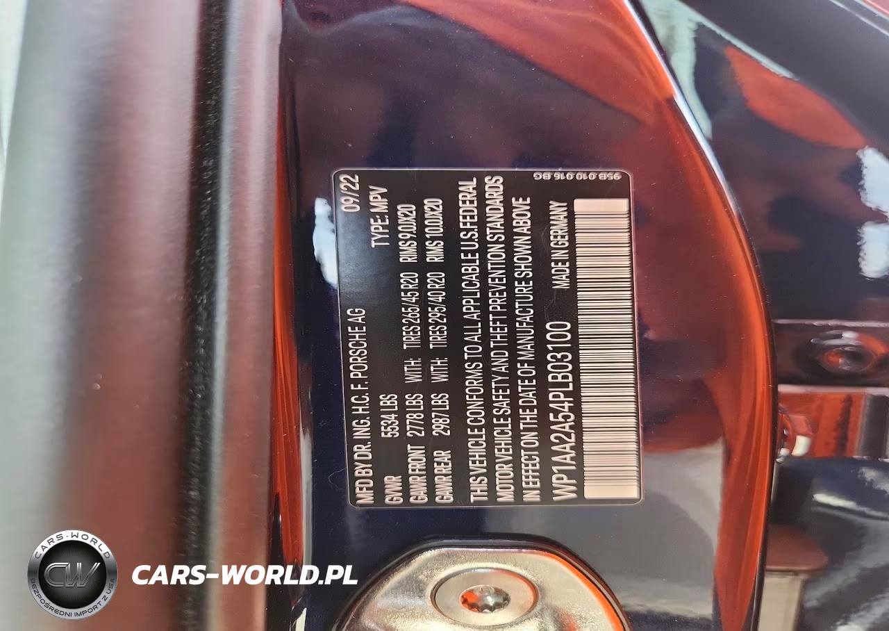 2023 Porsche Macan Base VIN:WP1AA2A54PLB03100 - 13