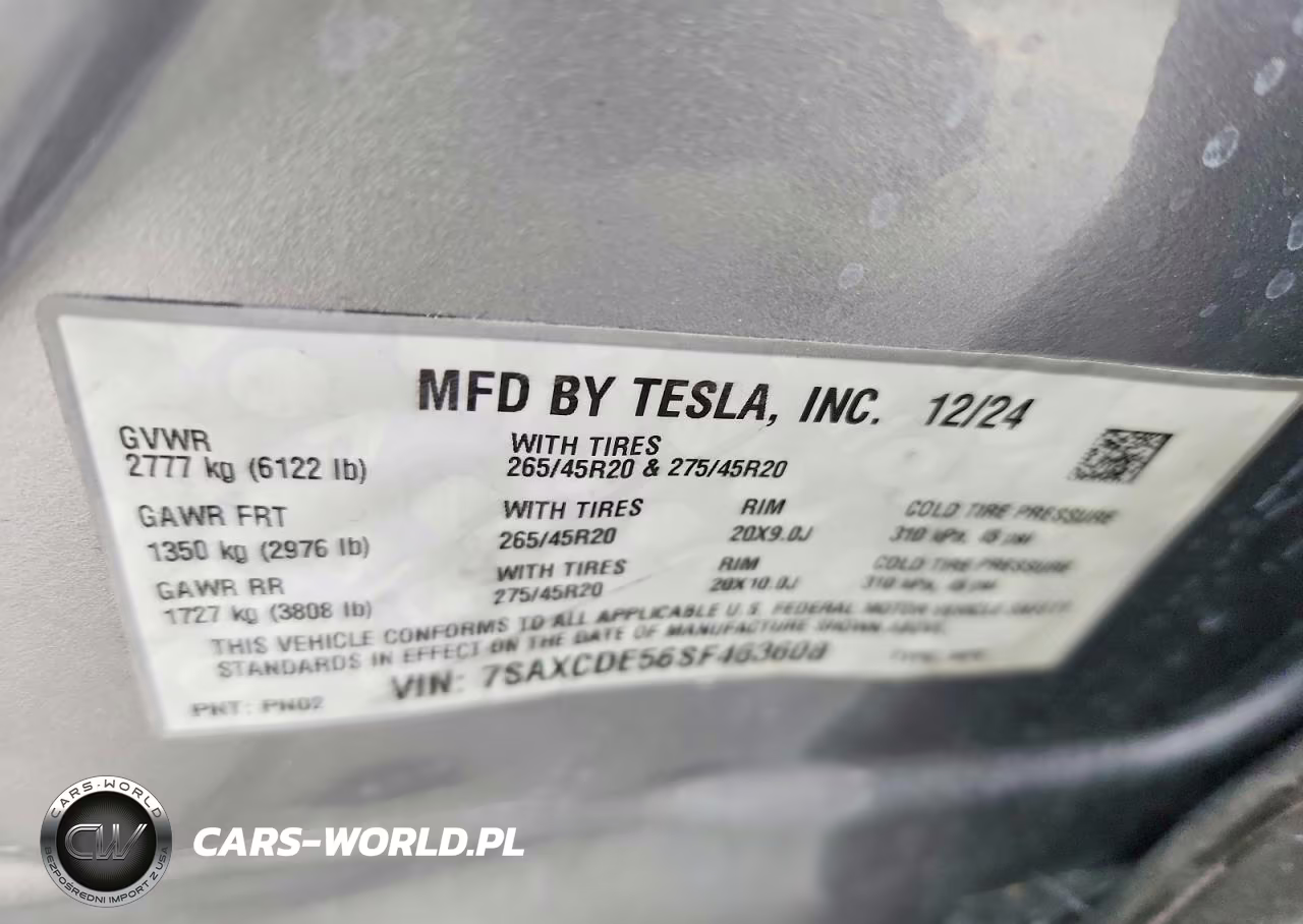 2025 Tesla Model X Long Range VIN:7SAXCDE56SF463608 - 13