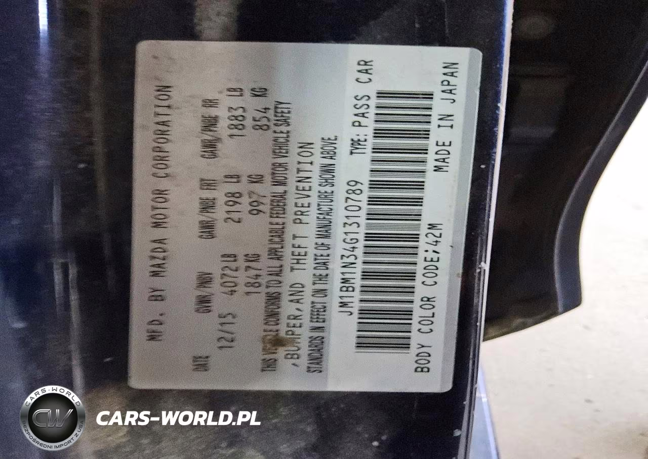 2016 Mazda 3 Grand Touring VIN:JM1BM1N34G1310789 - 12