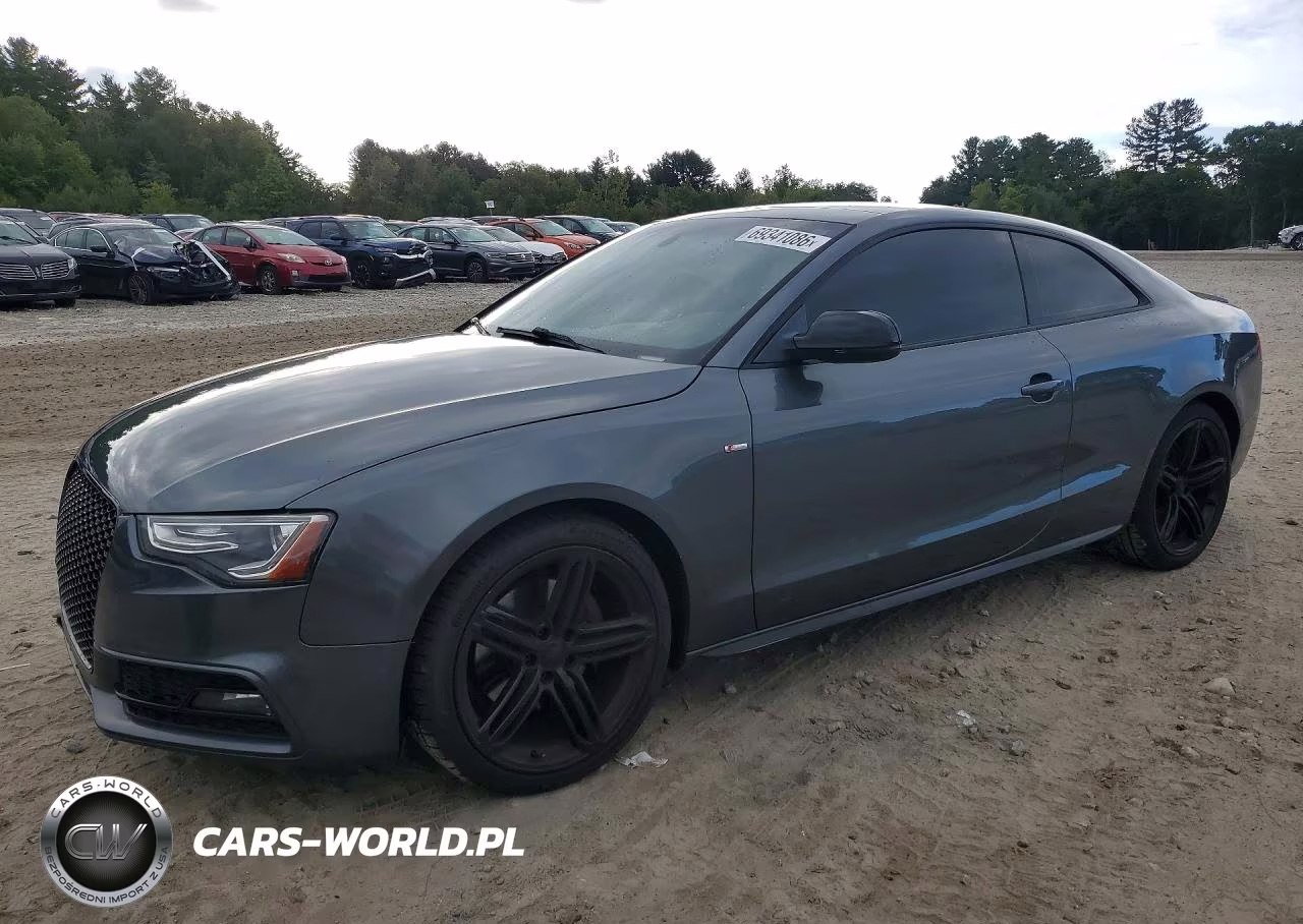 2013 Audi A5 Premium VIN:WAUMFAFR9DA072033 - 1