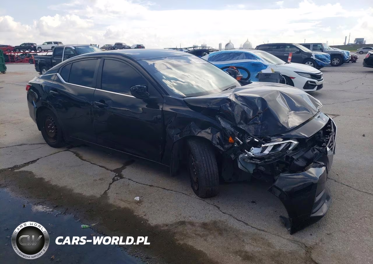 2021 Nissan Sentra S VIN:3N1AB8BV7MY328004 - 4