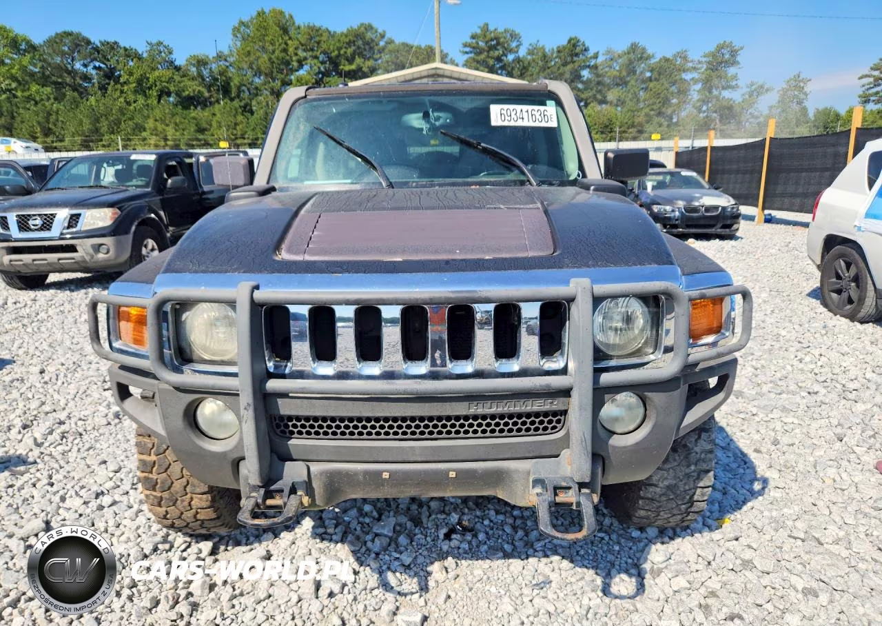 2007 Hummer H3 VIN:5GTDN13E378105765 - 5