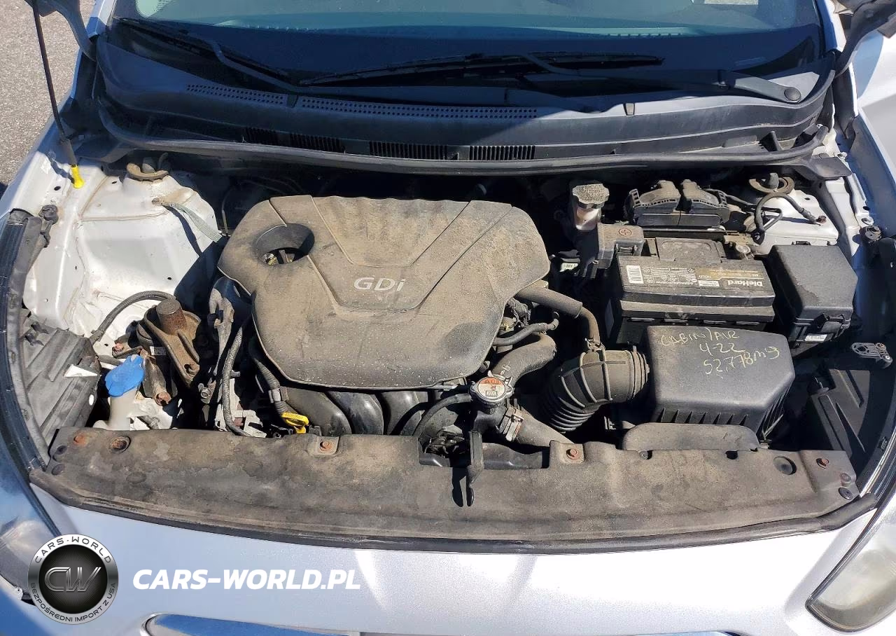 2014 Hyundai Accent Gls VIN:KMHCT4AEXEU774192 - 11