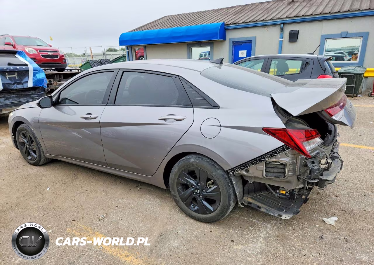 2023 Hyundai Elantra Blue VIN:KMHLM4AJXPU076131 - 2