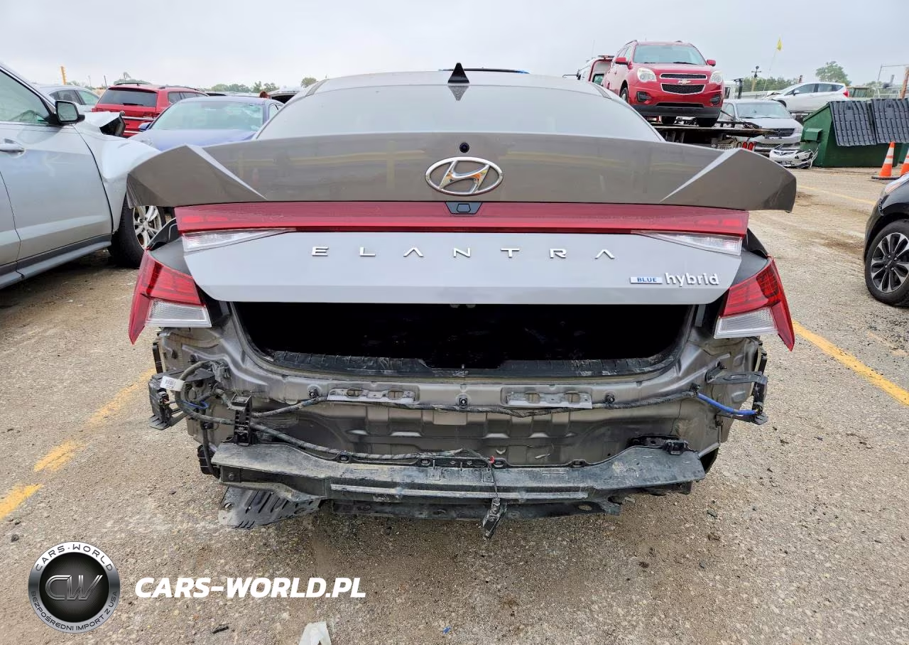 2023 Hyundai Elantra Blue VIN:KMHLM4AJXPU076131 - 6