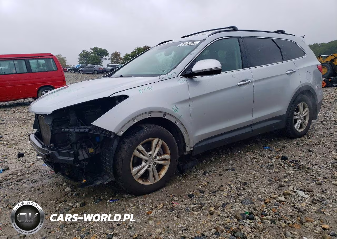 2014 Hyundai Santa Fe Gls VIN:KM8SN4HF4EU080019 - 1
