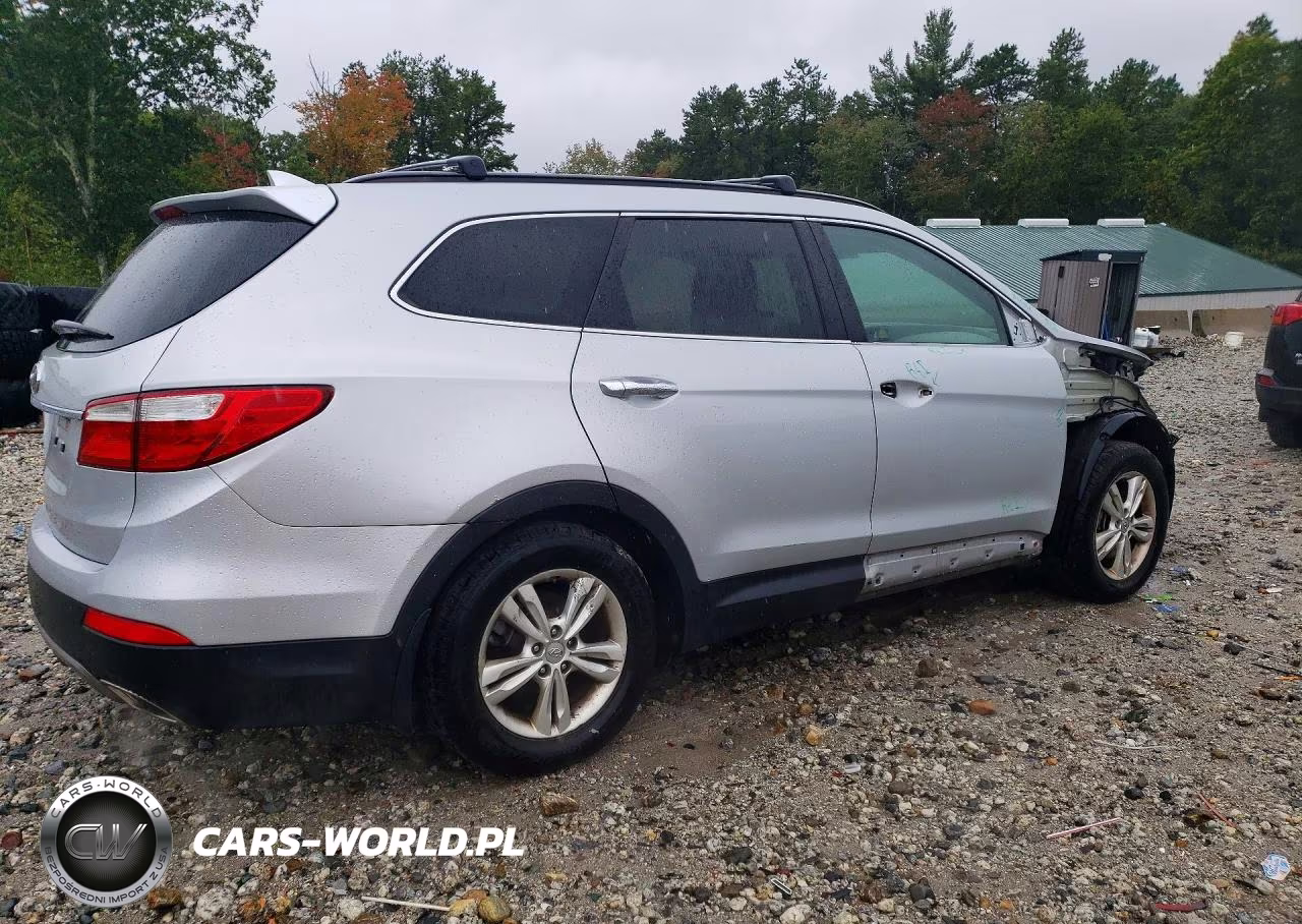 2014 Hyundai Santa Fe Gls VIN:KM8SN4HF4EU080019 - 3