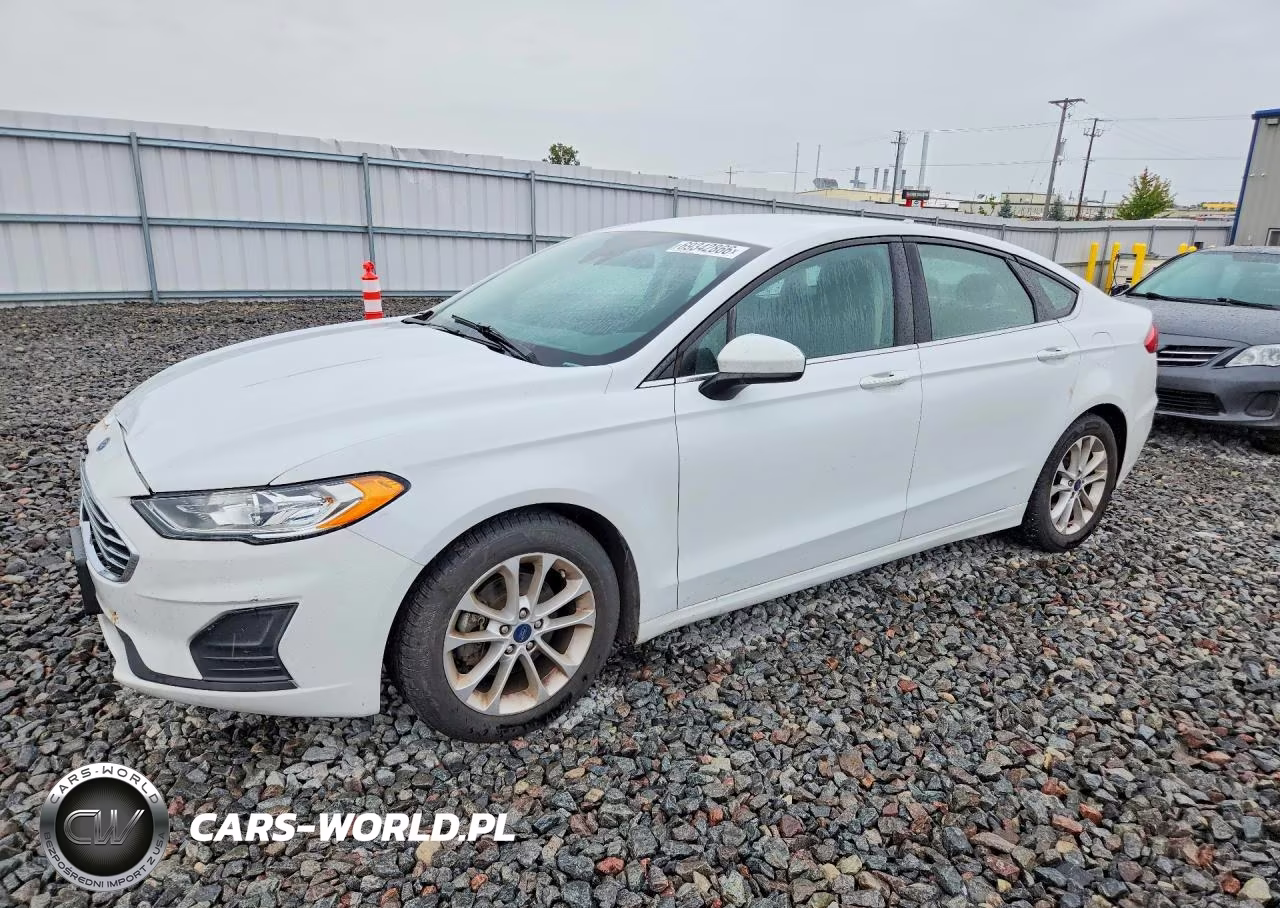 2019 Ford Fusion Se VIN:3FA6P0HDXKR276188 - 1