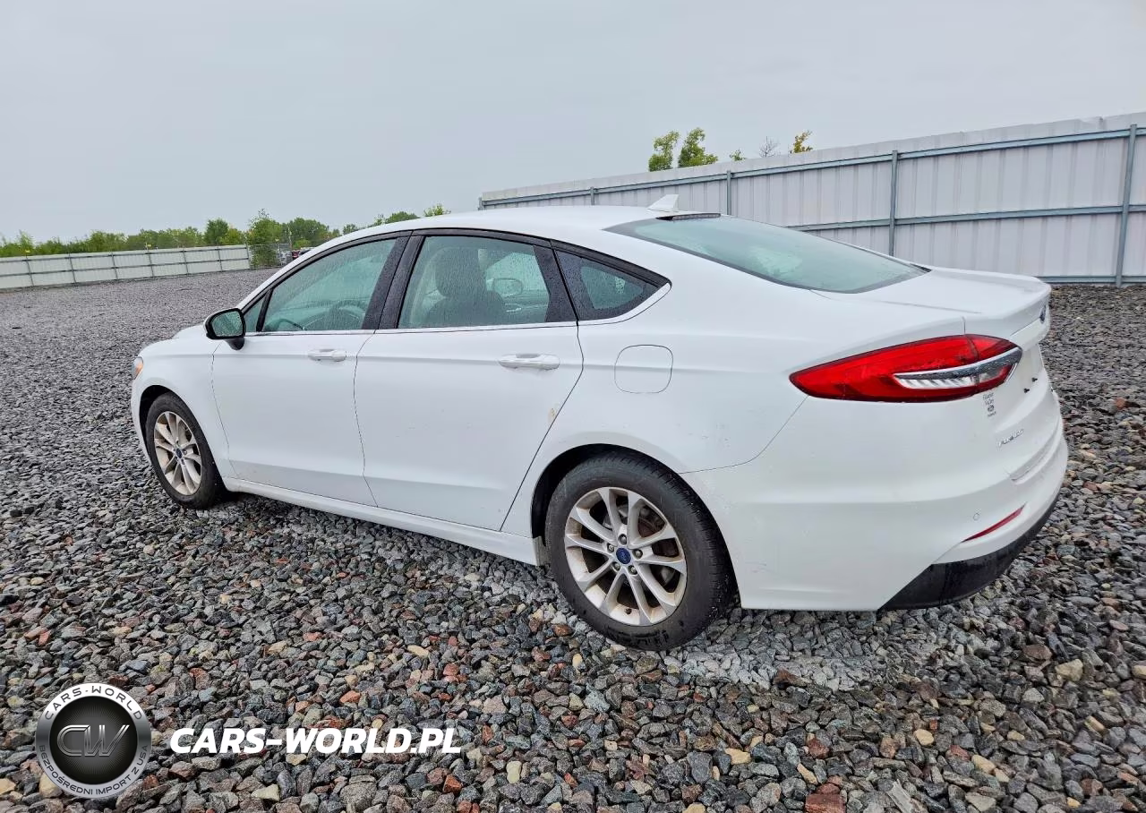 2019 Ford Fusion Se VIN:3FA6P0HDXKR276188 - 2
