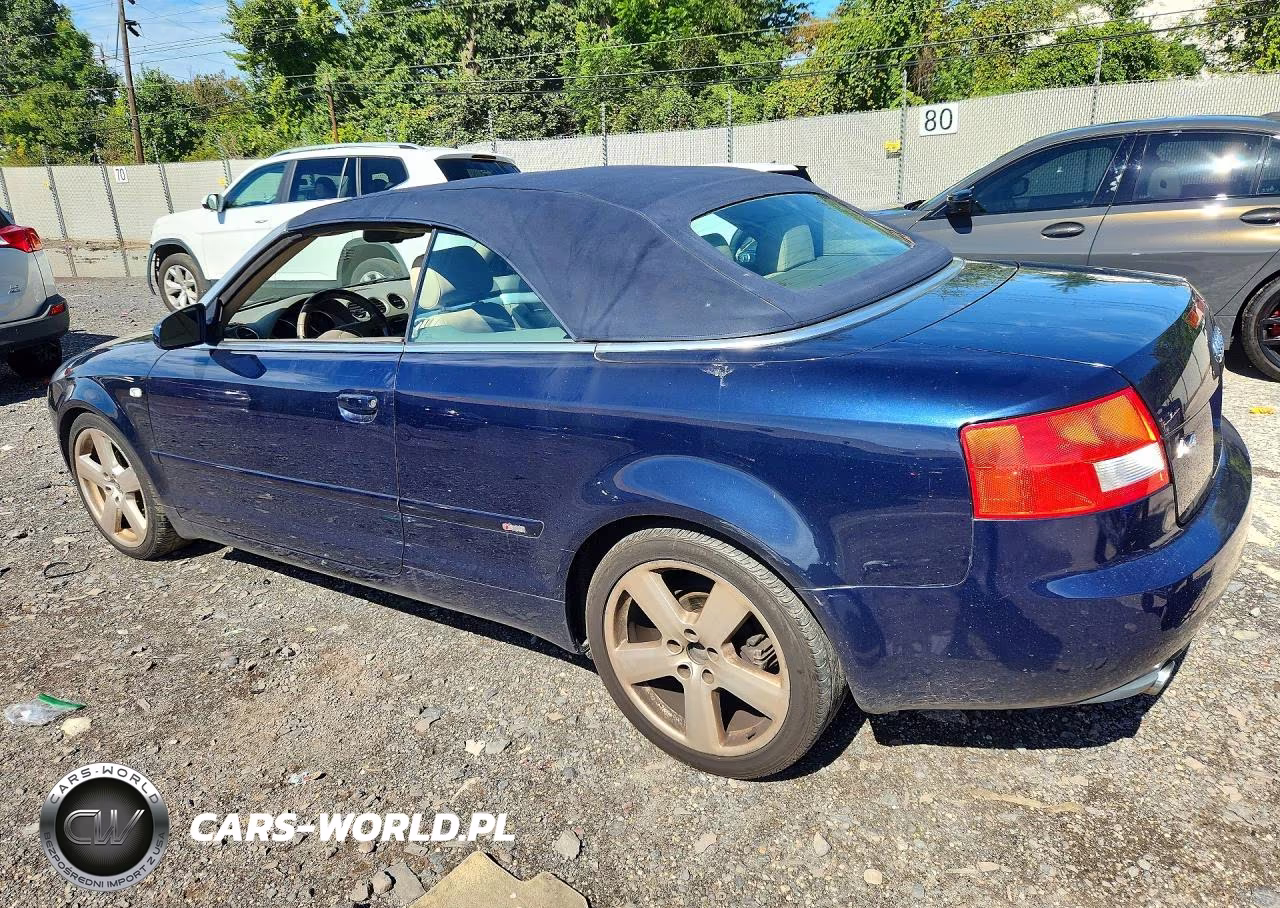 2006 Audi A4 S-Line 1.8 Turbo VIN:WAUBC48HX6K006836 - 2
