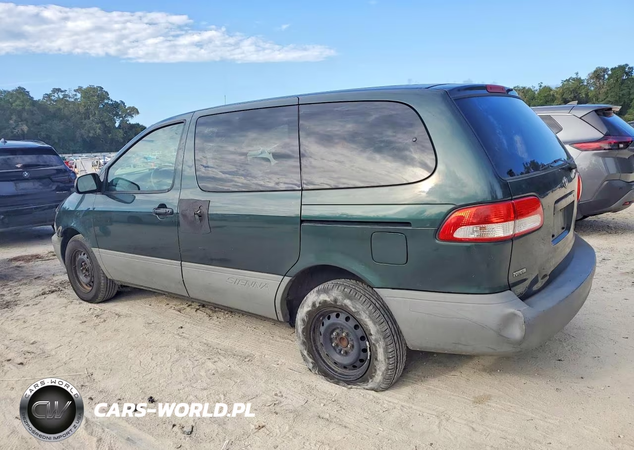 2001 Toyota Sienna Le VIN:4T3ZF13C91U400248 - 2