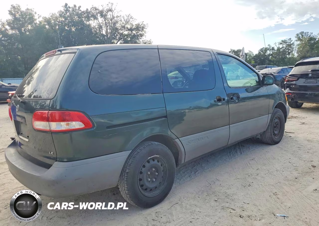 2001 Toyota Sienna Le VIN:4T3ZF13C91U400248 - 3