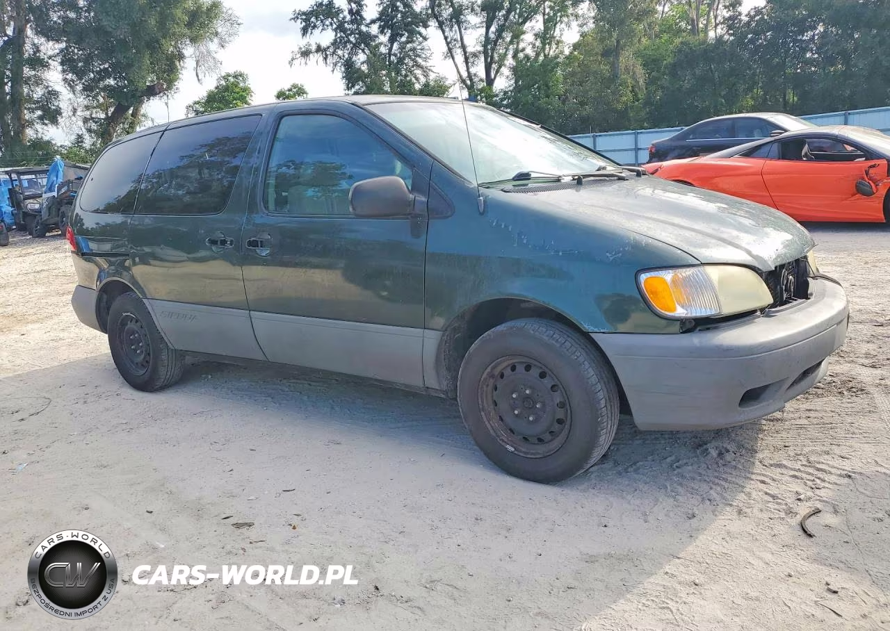 2001 Toyota Sienna Le VIN:4T3ZF13C91U400248 - 4