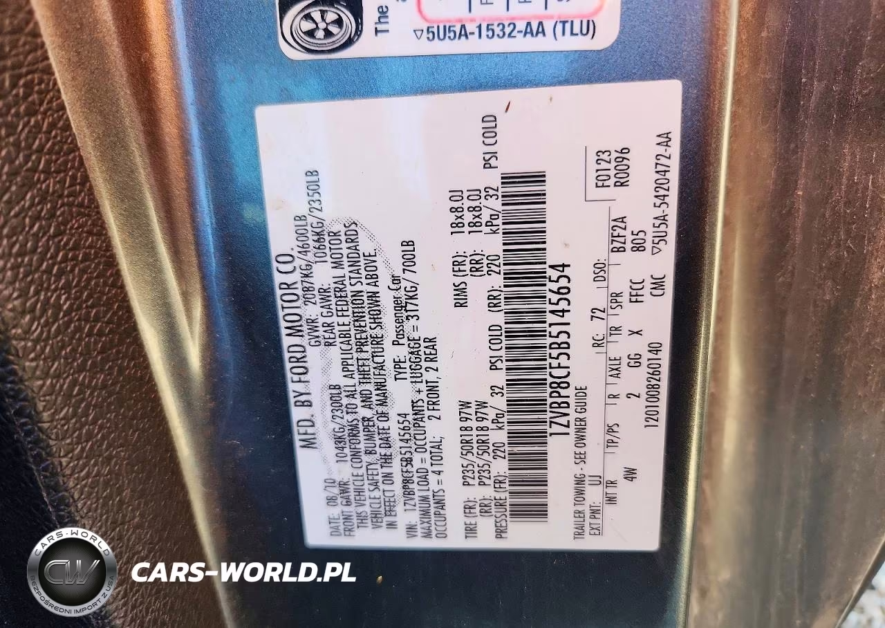 2011 Ford Mustang Gt VIN:1ZVBP8CF5B5145654 - 13