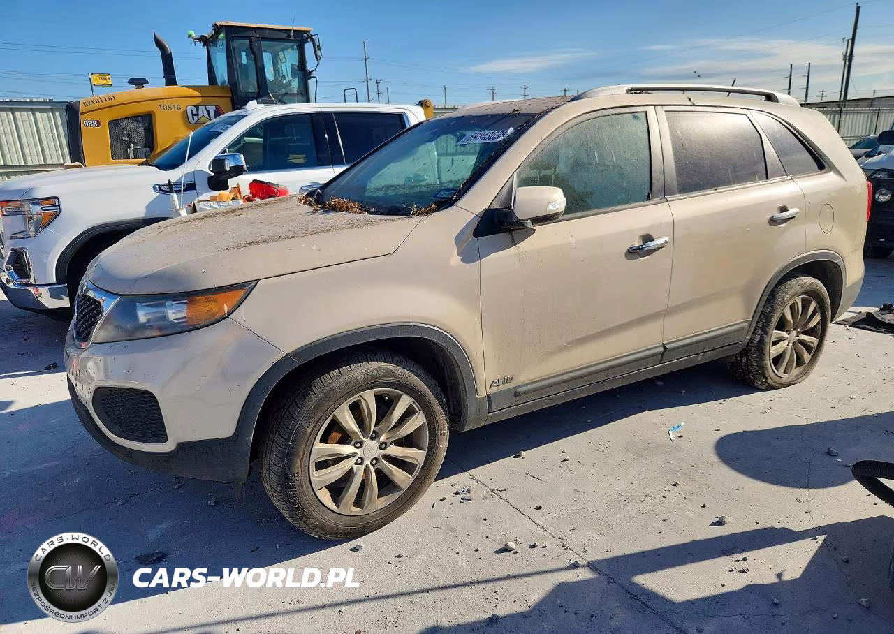 2011 Kia Sorento Lx VIN:5XYKTDA29BG096036 - 1