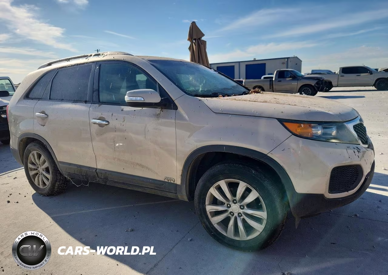 2011 Kia Sorento Lx VIN:5XYKTDA29BG096036 - 4