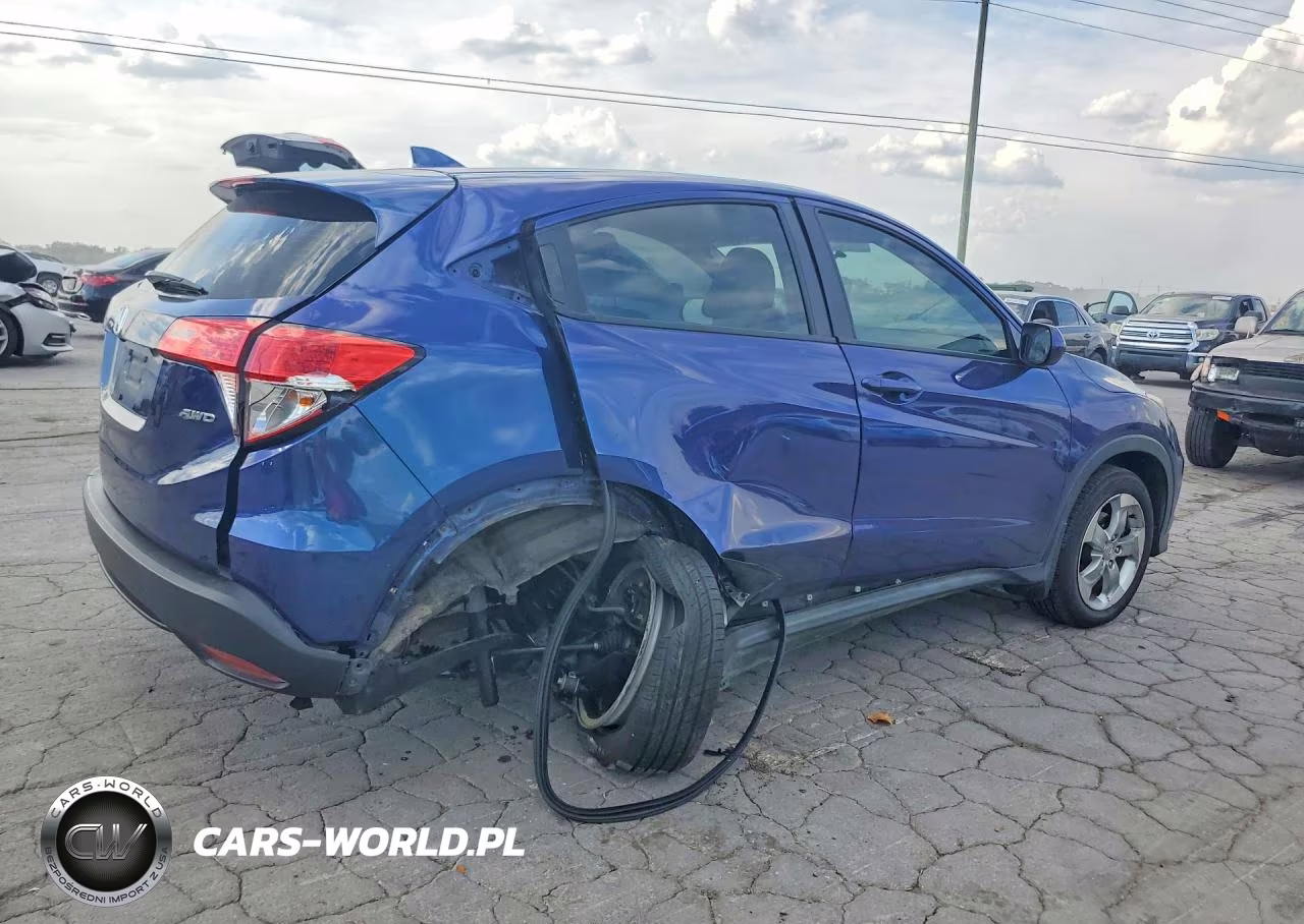 2017 Honda Hr-V Lx VIN:3CZRU6H39HG703885 - 3