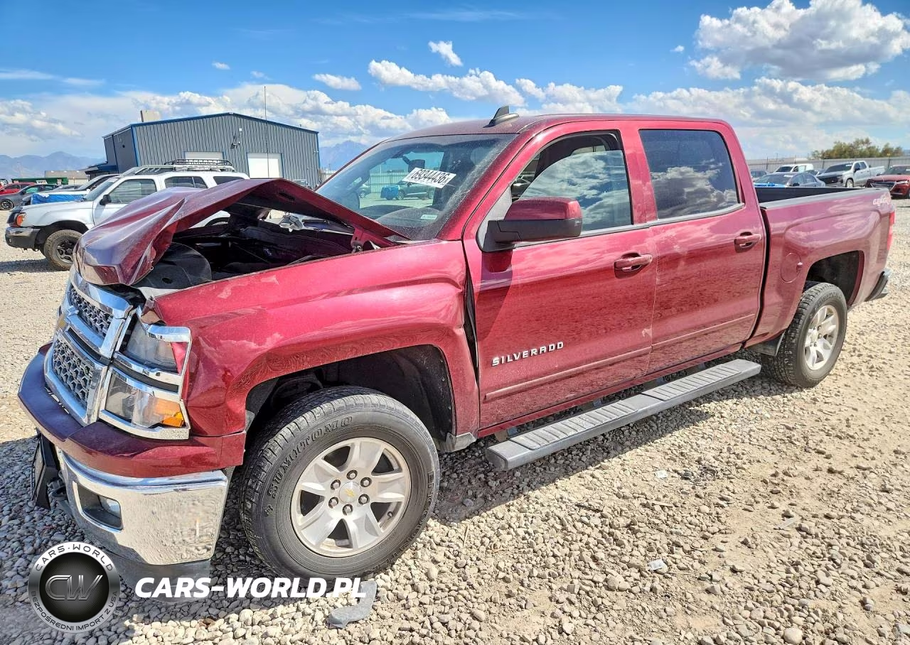 2015 Chevrolet Silverado K1500 Lt VIN:3GCUKREC6FG224994 - 1