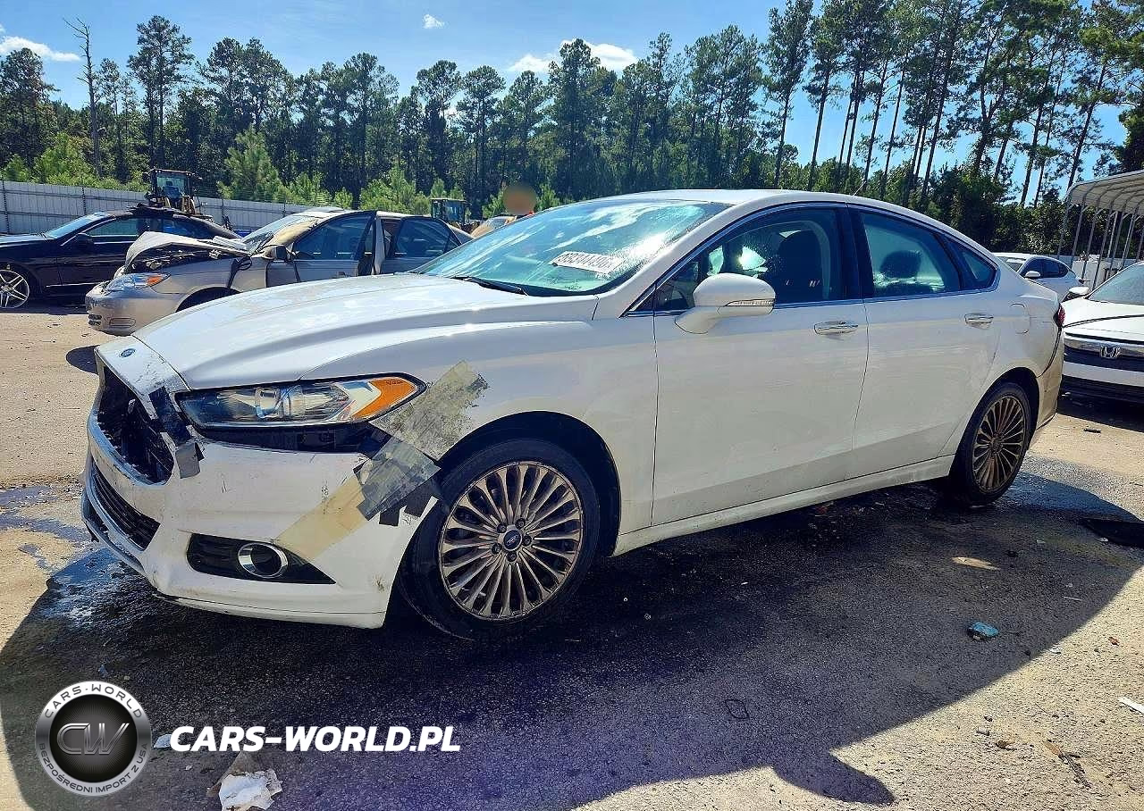 2016 Ford Fusion Titanium VIN:3FA6P0K96GR367549 - 1