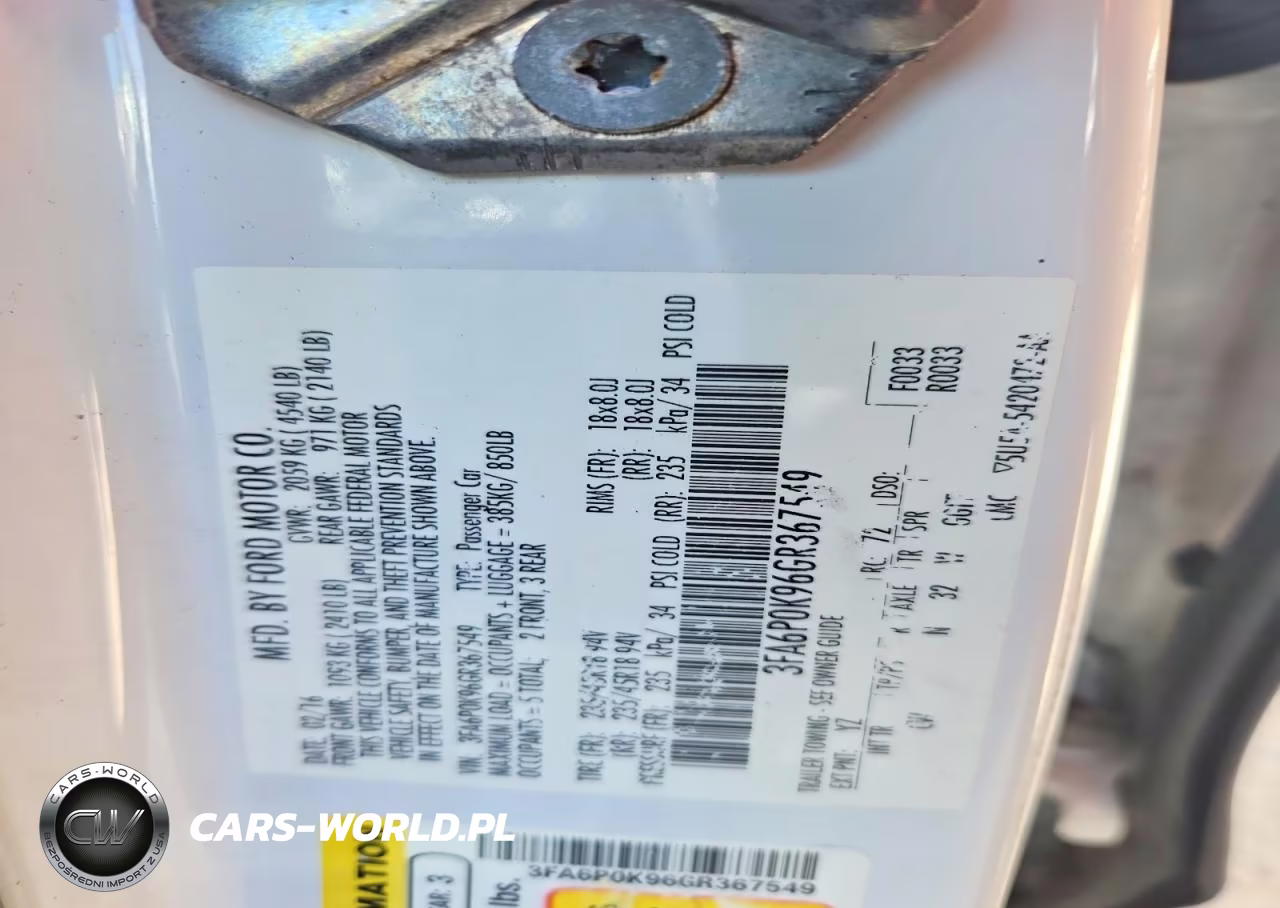 2016 Ford Fusion Titanium VIN:3FA6P0K96GR367549 - 12