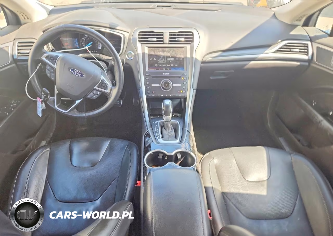 2016 Ford Fusion Titanium VIN:3FA6P0K96GR367549 - 8